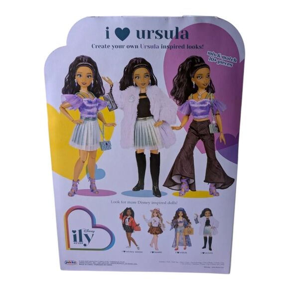Disney 100 Years Of Wonder ILy 4ever Inspired By Ursula Fashion Doll NIB 2023 - Picture 2 of 4